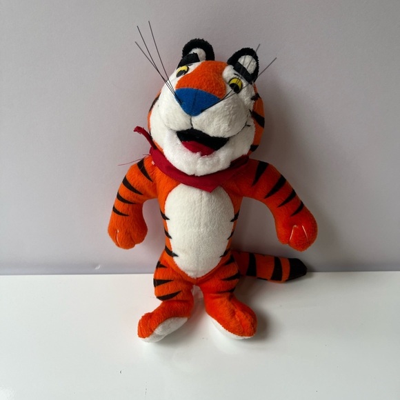Tony the Tiger!  Orange and White Stuffed Animal plush - Picture 1 of 8